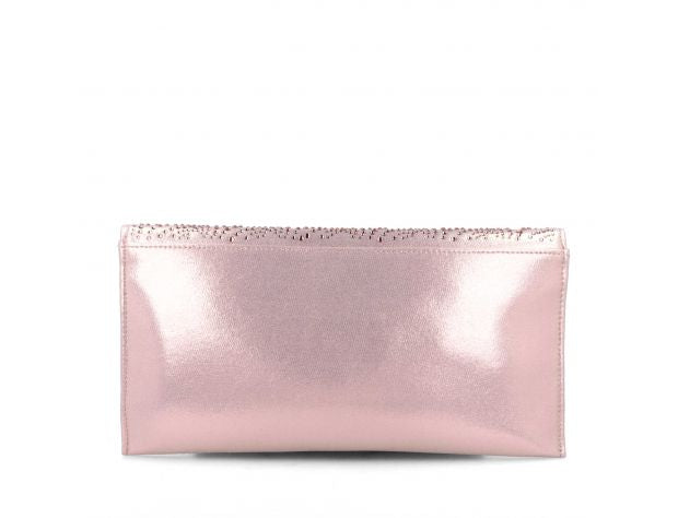 Selskapsveske pink metallic w/glitter - pink