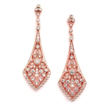 Rosegold Vintage Earrings