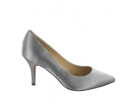 Pointed Satin Pump 8,5 cm