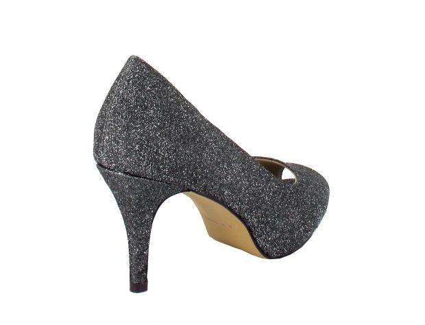 Shiny Peep-toe Pump 9 cm