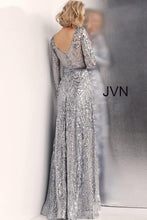 Last inn bildet i Galleri-visningsprogrammet, Longsleeve Sequin Detail Dress - Silver 8