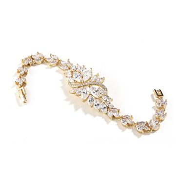 Marquis Sparkle Bracelet - Gold