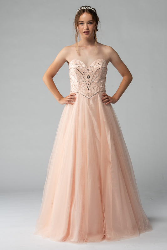 Ballkjole 511 Baby Pink
