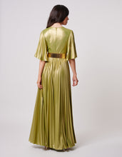 Last inn bildet i Galleri-visningsprogrammet, Metallic Dress Misse Lime