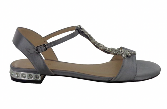 Selskapssko Grey Sparkling sandals