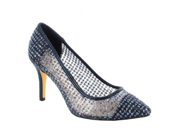 Pointed Pump Glitter 9 cm