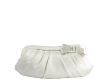 Last inn bildet i Galleri-visningsprogrammet, Selskapsveske Satin Bow Decor Bag - Ivory
