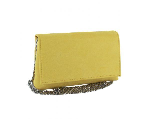 Selskapsveske Soft Faux Suede Bag 20x6x12cm