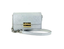 Last inn bildet i Galleri-visningsprogrammet, Selskapsveske Crossbody Buckle Bag - Silver