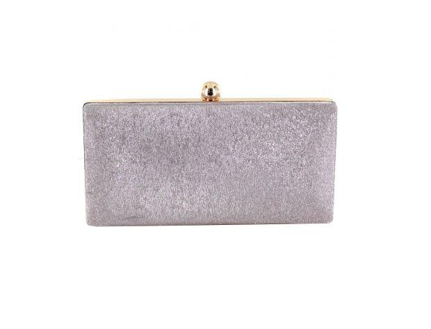 Selskapsveske Hardcase Sparkle Clutch - Nude