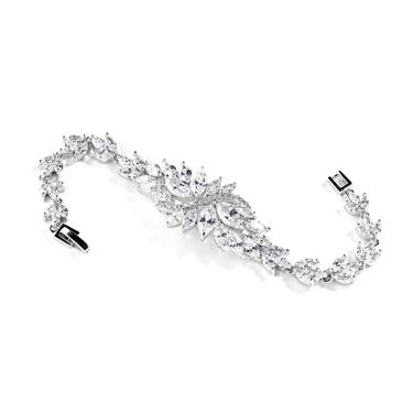 Marquis Sparkle Bracelet - Silver