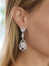 Last inn bildet i Galleri-visningsprogrammet, Vintage Sparkle Dangle Earring - Rosegold