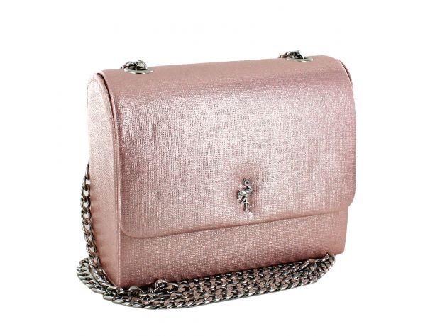 Selskapsveske Shiny Crossbody Bag - Even Rose