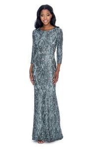 Selskapskjole Sequin 3/4 Sleeves