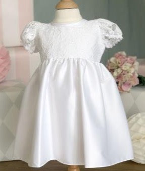 Brudepikekjole baby Lacetop