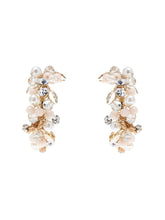 Last inn bildet i Galleri-visningsprogrammet, Sparkle &amp; pearls gold earrings - gold