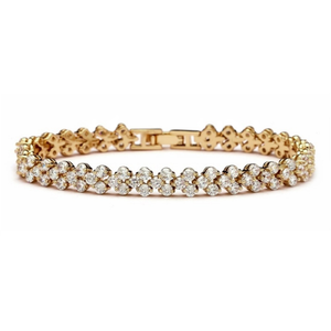 Crystallure Bracelet Gold
